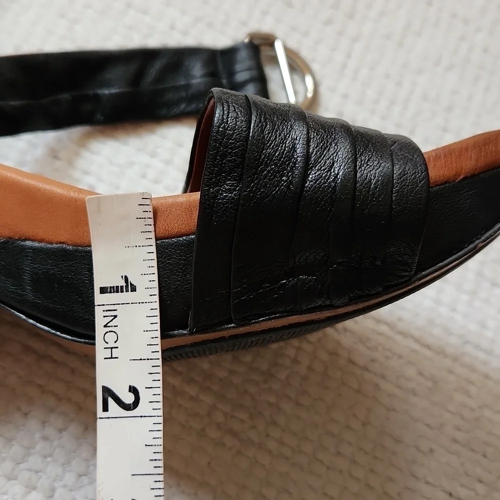 Anthropologie  Day Starr leather ankle strap platform  sandals